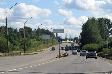 Мост в районе Доручастка.